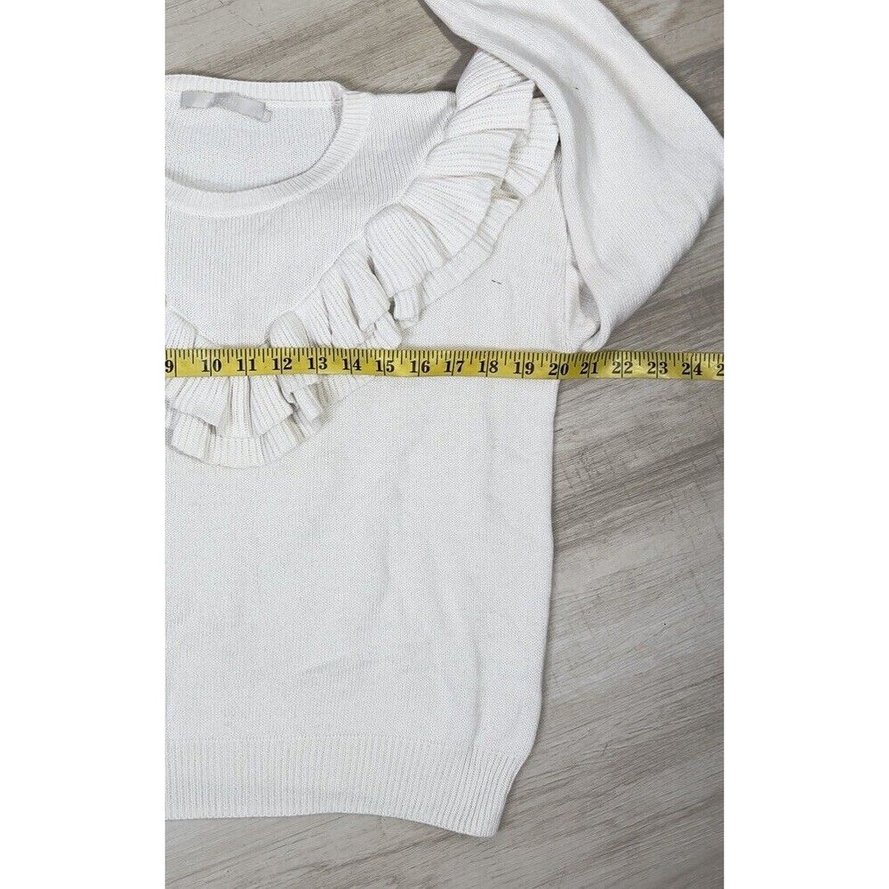 One Grey Day Women’s Ruffle Detailed Cardigan. Size: M - Picture 4 of 7